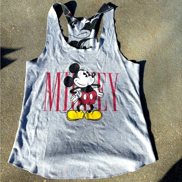 Mickey Mouse Disney Tank Top — Reversible — Size Medium - Picture 1 of 3